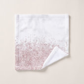 Marmer en Glitter Bad Handdoek (Wasdoekje)