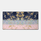 Marmer en glitter gradiënt blend bureaumat (Voorkant)