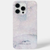 Marmer en Glitter Printen Textuur Case-Mate iPhone Case (Achterkant)