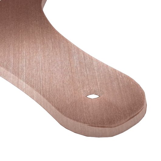 Marmer- en koperkapperskaart snijplank (Hoek)