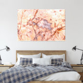 Marmer en kwarts canvas afdruk (Insitu (Slaapkamer))