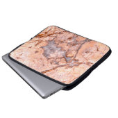 Marmer en kwarts laptop sleeve (Voorkant onderkant)