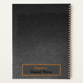 Marmer en leder planner (Achterkant)
