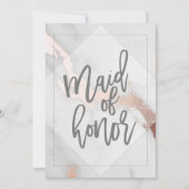 MARMER EN ROZE GULDEN GETUIGE KAART (Voorkant)