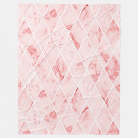 marmer fleece deken (Voorkant)