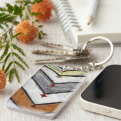 marmer Floor Sleutelhanger (Voorkant Rechts)