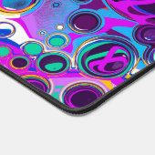 Marmer Fluid Art Pour Schilderij Stijl Bureaumat (Hoek)