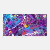 Marmer Fluid Art Pour Schilderij Stijl Bureaumat (Voorkant)