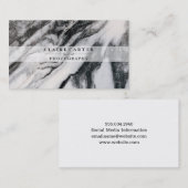 Marmer | fotografe visitekaartje (Voorkant / Achterkant)