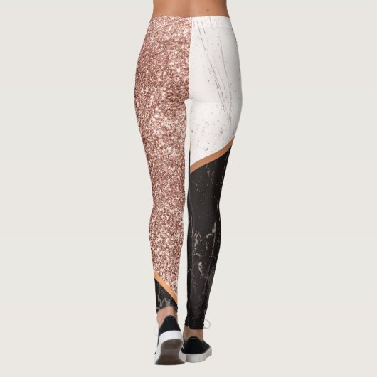 Marmer & Glitter Moisac Leggings (Achterkant)