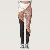 Marmer & Glitter Moisac Leggings (Voorkant)