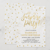 Marmer & Gold | 50e verjaardag van de geboorte van Kaart (Voorkant / Achterkant)