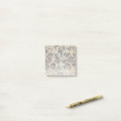 Marmer & Gold Geometric Pattern Post-it® Notes (Op bureau)