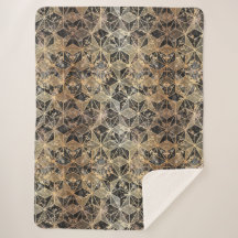 Marmer & Gold Geometric Pattern