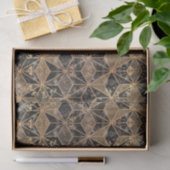 Marmer & Gold Geometric Pattern Tissuepapier (Geschenk)