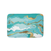 Marmer, goud: abstracte  achtergrond. badmat (Voorkant)