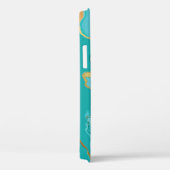 Marmer, goud: abstracte achtergrond. Case-Mate iPhone case (Achterkant / Rechts)