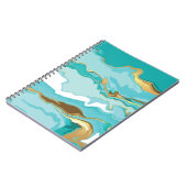 Marmer, goud: abstracte  achtergrond. notitieboek (Linkerzijde)