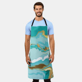 Marmer, goud: abstracte  achtergrond. schort (Gedragen)