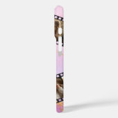 Marmer & Goud Film Strip Foto Case-Mate iPhone Case (Achterkant / Links)