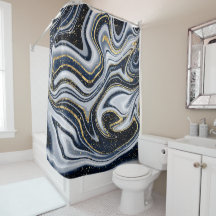 marmer, goud, grijs, oud, wit, bleek blauw, modern