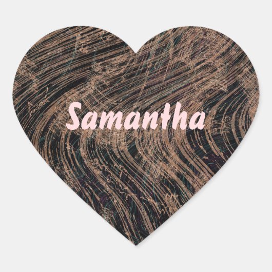  marmer hart sticker (Voorkant)