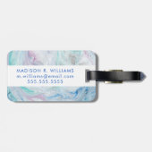 Marmer I Bagagelabel (Achterkant horizontaal)