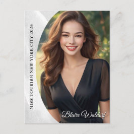 Marmer Ijs Promo Postkaart voor Pageants