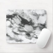 Marmer in grijstinten muismat (Met muis)