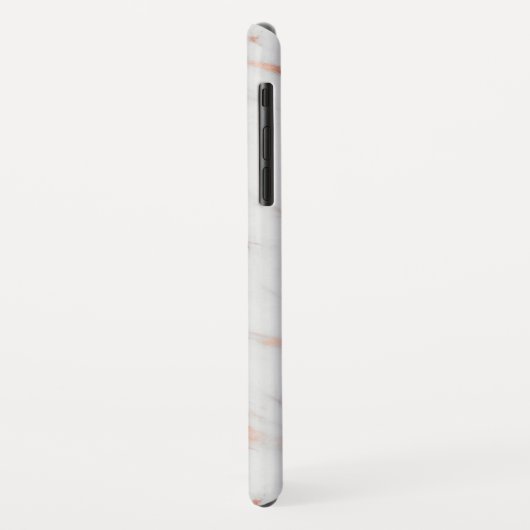 Marmer-initiaal en naamtelefoon Case-Mate iPhone case (Achterkant/links)