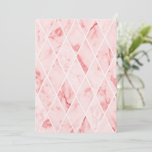 marmer kaart (Staand voorkant)