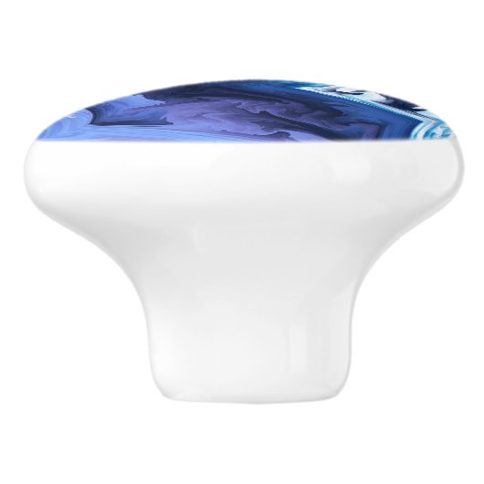 marmer keramische knop (Zijkant)