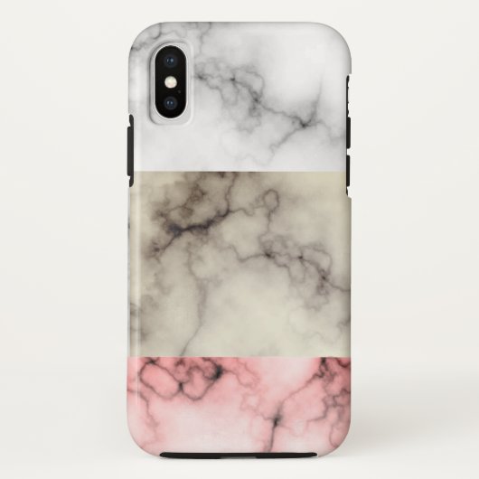 marmer kleur blokken Case-Mate iPhone case (Achterkant)