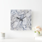 "Marmer"-klok Vierkante Klok (Huis)
