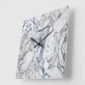"Marmer"-klok Vierkante Klok (Hoek)