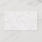 Marmer & Koper Typografie Bruiloft Website Informatiekaartje (Achterkant)