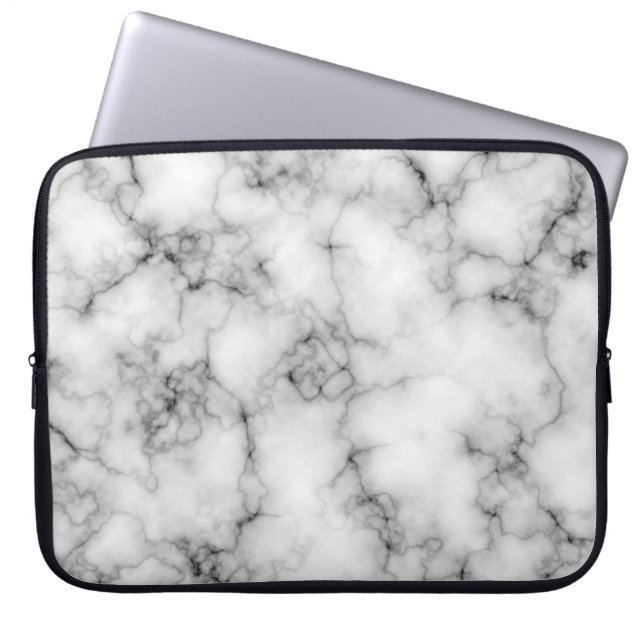 marmer laptop sleeve (Voorkant)