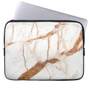 Marmer-laptophoes Laptop Sleeve