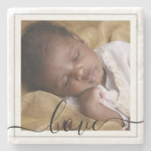 Marmer/Limoen Stone Onderzetters - hou van je eige (Voorkant)