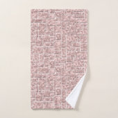 Marmer loft bad handdoek (Handdoek)