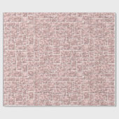 Marmer loft cadeaupapier (Vlak)