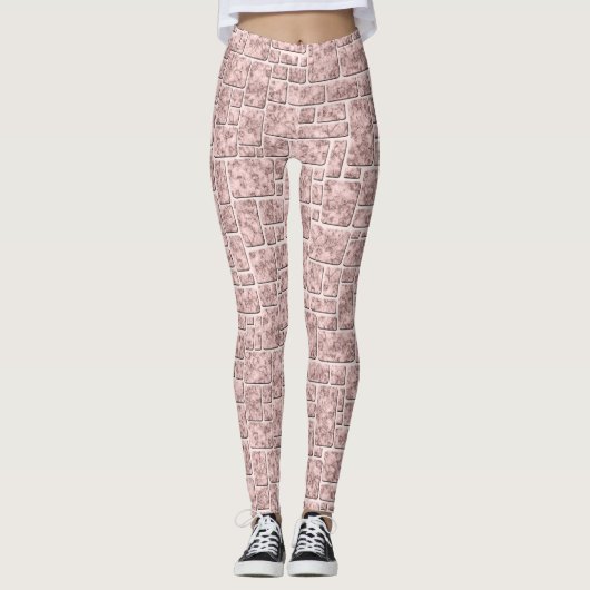 Marmer loft leggings (Voorkant)