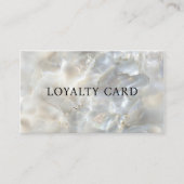 Marmer, Loyalty 10, Salon Visitekaartje (Voorkant)