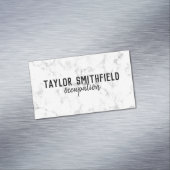 Marmer Magnetisch Visitekaartje (Voorbeeld)