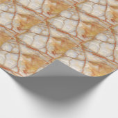 Marmer Majesteit: Glanzende elegantie Cadeaupapier (Hoek)