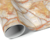 Marmer Majesteit: Glanzende elegantie Cadeaupapier (Rol Hoek)