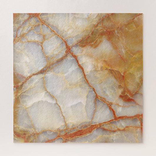 Marmer Majesteit: Glanzende elegantie Legpuzzel (Verticaal)