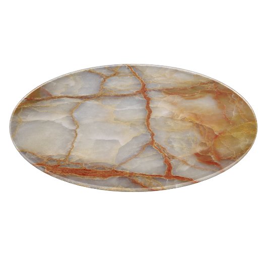 Marmer Majesteit: Glanzende elegantie Snijplank (Hoek)