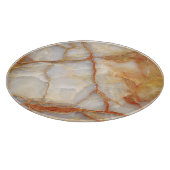 Marmer Majesteit: Glanzende elegantie Snijplank (Hoek)