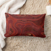 Marmer Map - Deep Reds en Gold Kussen (Deken)